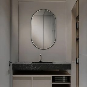 Oglinda cu iluminat LED pentru baie IP44 ZELVA 50x80cm