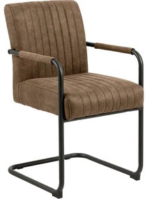 Scaune de dining maro 2 buc. Adele – Actona