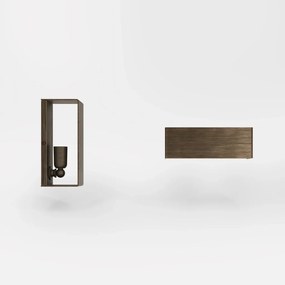 Aplica de perete din alama design modern minimalist Armonia