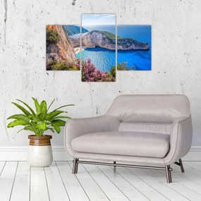 Tablou - Plaja Navagio, Grecia (90x60 cm)