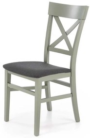 Scaun de bucătărie Rebecca, negru / verde