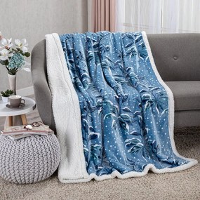 Pătură cu blăniţă GERDA 140 x 200 cm