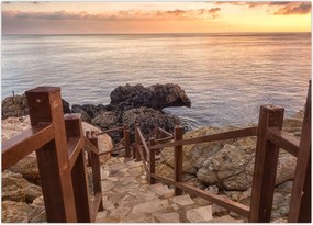Tablou - Coborâre la mare (70x50 cm)