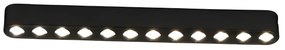 Grilă LED cu Sina Magnetică Aplicată, Lumina Neutră, 12W, Model S3, Negru – Soluție Modernă pentru Iluminat Eficient