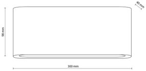 Aplică LED de exterior ARWENA 2xLED/12W/230V IP54 negru