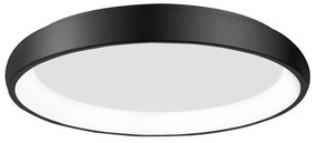 Plafoniera LED moderna design slim Ã61cm ALBI negru NVL-8105611