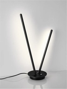 Lampa de masa LED design modern INTEC, negru