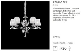Lustra cristal Venezian diametru 72cm PEGASO SP5 066448