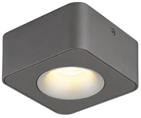 Spot LED aplicat aluminiu gri HANGARAU 1