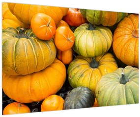 Tablou - Dovleac de toamnă (90x60 cm)