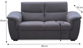 Canapea trei locuri Blorn. 744629