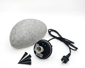 LUMISTONE Corp de iluminat exterior decorativ, 1xE27/15W/230V, IP65, Ø 26,5 cm