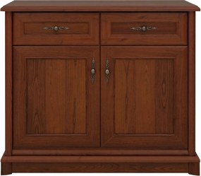 Comoda clasica living KENT EKOM2D2S, castan, PAL, 101x45x91 cm