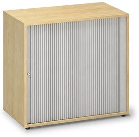 Dulap cu lambriuri joase ProOffice 80 x 45 x 74,2 cm, pară sălbatică