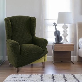 Nueva Textura Huse care se întind foarte bine NIAGARA verzi fotoliu clasic (l. 70 - 95 cm)