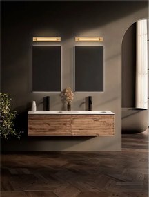 Aplica baie LED, protectie IP44, L-60cm, Auriu, Fasko NVL-9236302