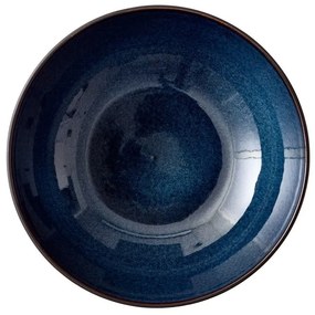 Bol negru/albastru din gresie ø 30 cm Gastro Dark Blue/Black – Bitz