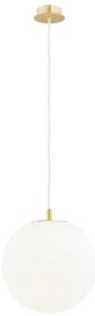 Lustra, Pendul design modern Evans 30cm, alb
