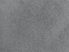 Taburet gri cu tapițerie din chenille Roxelane – Bobochic Paris