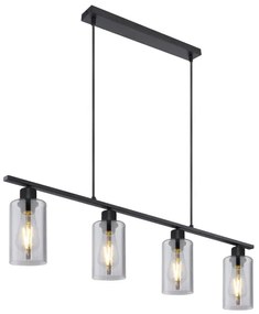 Lustră pe cablu HADERA 4xE27/60W/230V Globo 15465-4H