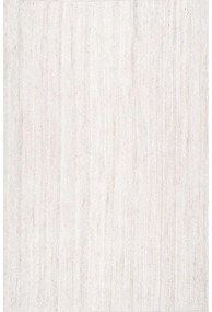 Covor Benton, iuta, alb, 91 x 152 cm