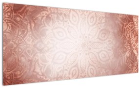 Tablou - Mandala roz (120x50 cm)