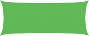 vidaXL Pânză parasolar, verde deschis, 2x4,5 m, HDPE, 160 g/m²
