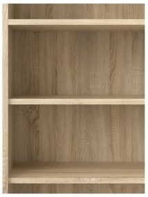 Bibliotecă modulară cu aspect de lemn de stejar 89x222 cm Prima – Tvilum