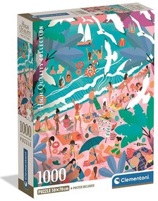 Colorat Sunday Puzzle Compact cu 1000 de piese Clementoni