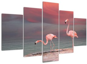 Tablou - Flamingo (150x105 cm)
