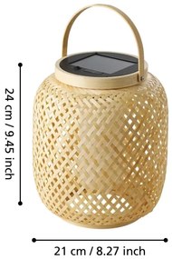 Lampă LED solară de masă Eglo 901087 MARLIANO LED/3,3W/3,7V IP44