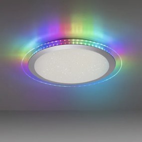 Leuchten Direkt 15411-2 - Plafonieră LED RGB CYBA 26W/230V dimabilă + DO
