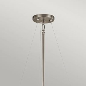 Lustră pe cablu SILVER CORAL 3xE27/100W/230V crom Kichler