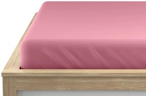 Cearsaf impermeabil JERSEY 80x160 cm roz