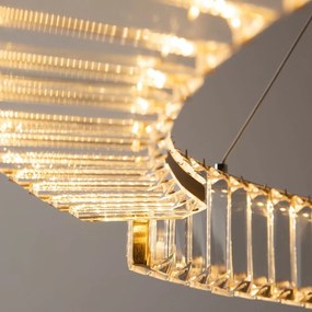 Lustra LED suspendata design modern Krone 80cm, 3000K