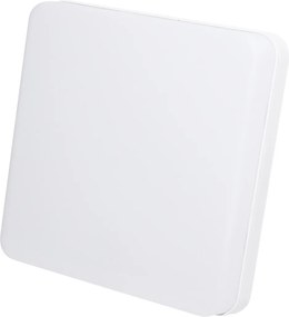 Plafoniera LED 24W, 220V, IP20, 180 mm, corp iluminat patrat interior exterior rezistent la umezeala