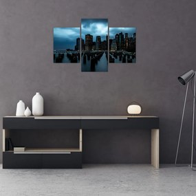 Tablou - Privire spre Zgârâie nori din New York (90x60 cm)