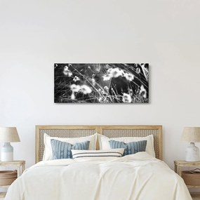 Tablou - Pânza de păianjen în pajiște (120x50 cm)
