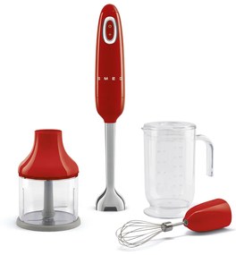Blender SMEG HBF03 cu accesorii, 700W, roșu - Smeg