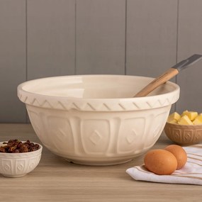 Bol alb/bej din gresie ø 29 cm Colour Mix – Mason Cash