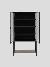 Vitrina din metal si sticla, cu 2 usi, stil industrial, Mirage