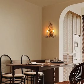 Brilagi - Aplică de perete DEER 2xE14/10W/230V