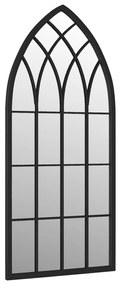 Oglinda,negru, 70x30 cm,fier, pentru utilizare in interior 1, Negru, 70 x 30 cm