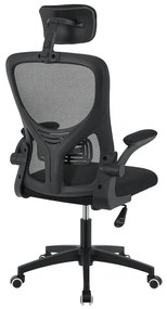 Juskys Scaun de birou Baltimore - negru