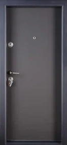 Usa metalica intrare apartament placata cu MDF Gri Antracit - Mega EKO P+ 9000 ST