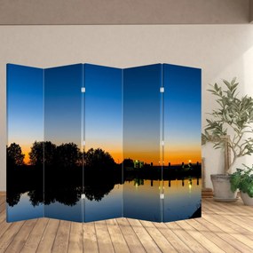 Paravan - Apus de soare (210x170 cm)
