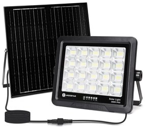 Proiector LED solar dimabil Aigostar LED/300W/3,4V IP65 + telecomandă