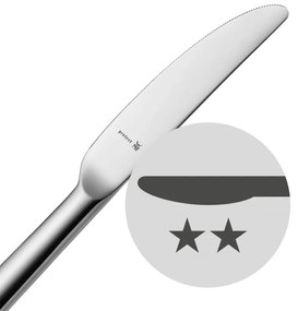 Set tacamuri WMF Sentic Cromargan Protect, 30 piese, Otel inoxidabil 18/10, Protectie impotriva zgarieturilor si uzurii, Argintiu