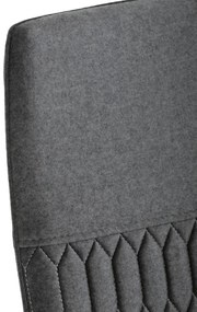 Set de scaune de sufragerie DCL-X7018 GREY2, 4 buc