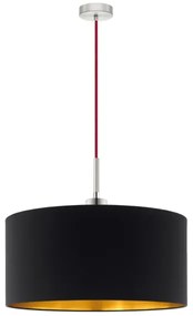 Lustră LED pe cablu Eglo TUNJA 1xE27/60W/230V negru